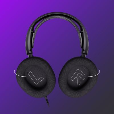 9. Słuchawki SteelSeries Arctis Nova 1 Black PC Odnowione