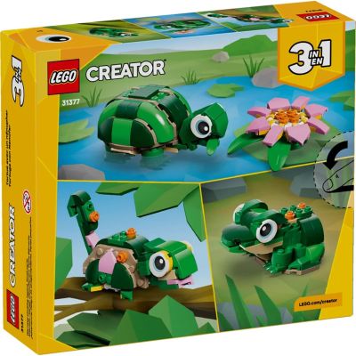 2. LEGO Creator 31377 Żółw z kwiatem lilii wodnej