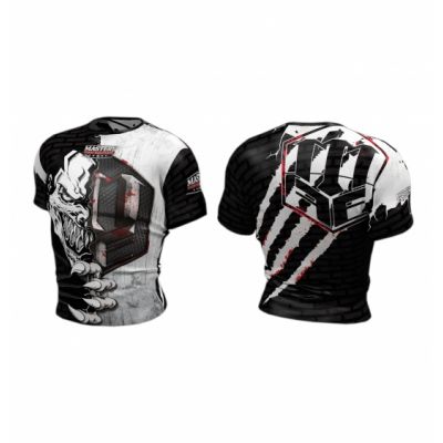 2. Koszulka Masters treningowa MFC DARK SIDE "BLACK SCRATCH" M 06324-M