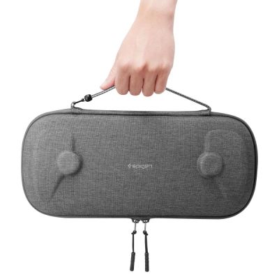 12. Etui Spigen Klasden Pouch na Sony PlayStation Portal Remote - szare