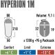 7. Śpiwór High Peak Hyperion 1M 23363