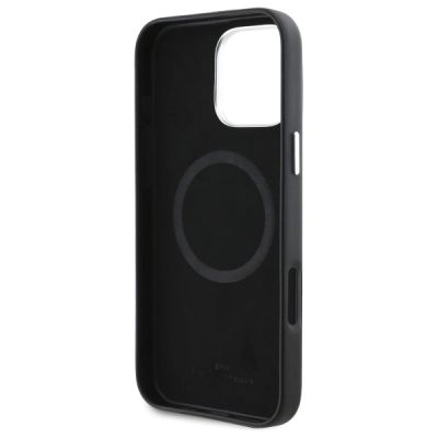 7. Etui BMW Sign Full Wrapped Metal MagSafe na iPhone 16 Pro - czarne