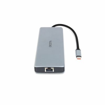 5. DICOTA D32065 huby i koncentratory USB 3.2 Gen 1 (3.1 Gen 1) Type-C Srebrny