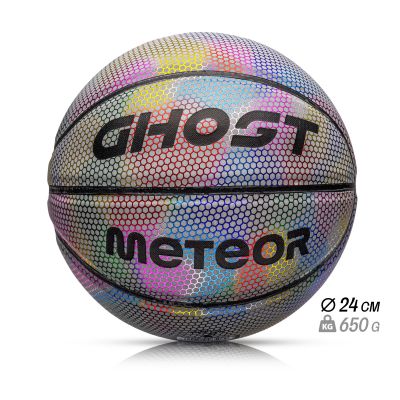 3. Piłka do koszykówki Meteor Ghost Holo 7 16757