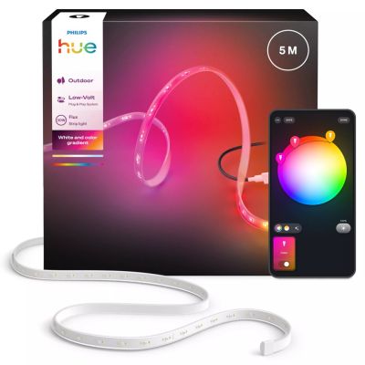 3. Philips Taśma oświetleniowa Flux do zastosowań zewnętrznych o długości 5 metrów