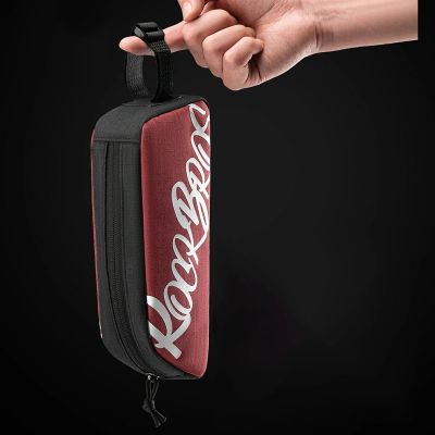 3. Torba rowerowa Rockbros G009 Flash Journey na górną rurę 0.8 l - czerwona