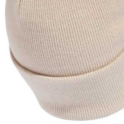 4. Czapka adidas Tonal Beanie kremowa KT4775
