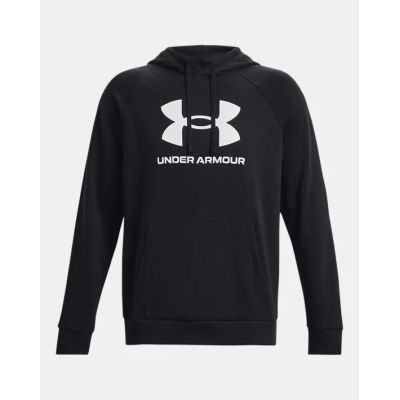 Bluza z kapturem Under Armour Rival Fleece Logo Hoodie - black/white