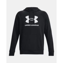 Bluza z kapturem Under Armour Rival Fleece Logo Hoodie - black/white
