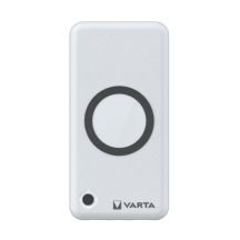 Varta 57908 101 111 bank mocy Litowo-polimerowy (LiPo) 15000 mAh Bezprzewodowe ładowanie Biały