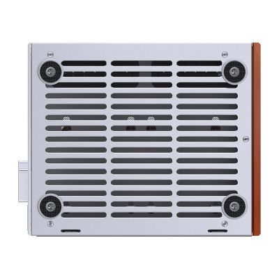 34. Obudowa PC Jonsbo T6 Mini-Tower, Mini-ITX, szkło hartowane, drewno - srebrna