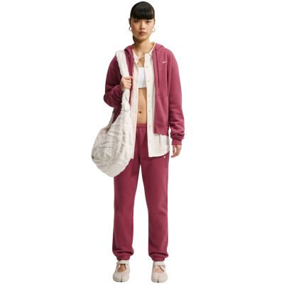 7. Spodnie damskie Nike Studio Fleece różowe IM8076 654