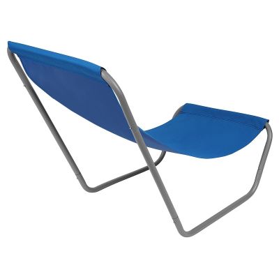 25. LEŻAK OGRODOWO PLAŻOWY SKŁADANY I TORBA NIEBIESKI ENERO CAMP