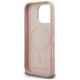 7. Etui Karl Lagerfeld FW Stamped Karl MagSafe na iPhone 16 Pro Max - różowe