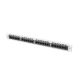 2. Patch panel Lanberg PPU5-1024-S (1U; kat. 5e; 24xRJ-45)