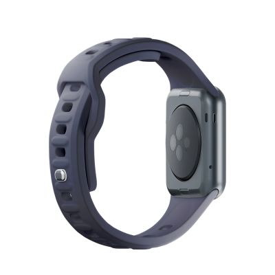 4. Pasek silikonowy 3mk Silicone Watch Strap do Apple Watch 42 / 44 / 45 / 49 mm - szary