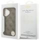 8. Etui Guess 4G PU Classic Logo MagSafe na iPhone 17 - brązowe