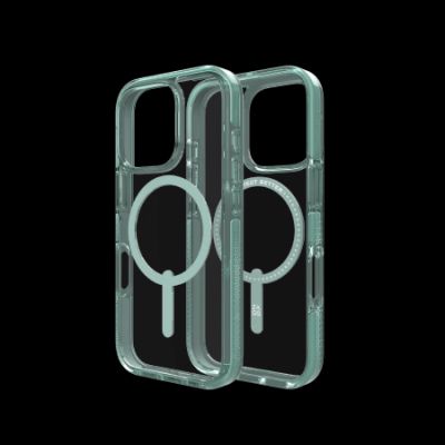 3. Etui ZAGG Santa Cruz Snap MagSafe na iPhone 16 Pro - zielone