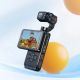 9. Kamera Ordro Pocket M5 z 3-osiowym gimbalem, 5K, do vlogowania i YouTube – czarna