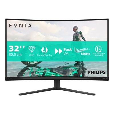 9. Philips Evnia 32M2C3500L/00 monitor komputerowy 80 cm (31.5") 2560 x 1440 px Quad HD LCD Czarny