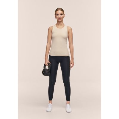4. Koszulka damska CASALL Essential Racerback Tank kolor beżowy