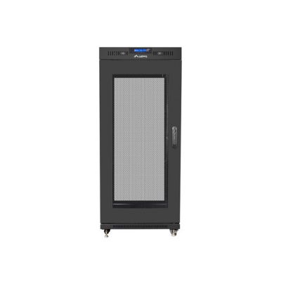 LANBERG SZAFA STOJĄCA RACK 19" 27U 600X800 DRZWI PERFOROWANE LCD CZARNA FF01-6827-23BL (FLAT PACK)