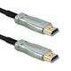 Qoltec 50474 kabel HDMI 30 m HDMI Typu A (Standard) Czarny, Srebrny