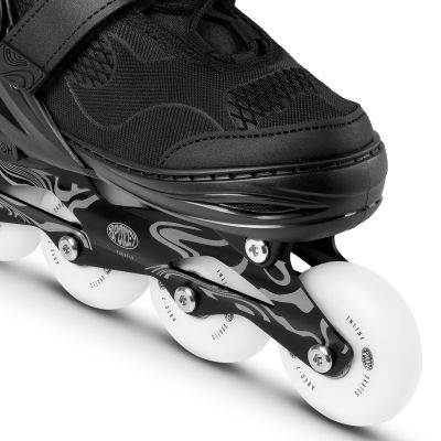 4. FIREFLY Łyżworol 35-38 BK/WH