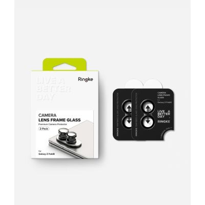9. Osłona aparatu Ringke Camera Frame Protector 2-Pack na Samsung Galaxy Z Fold 8 - czarna