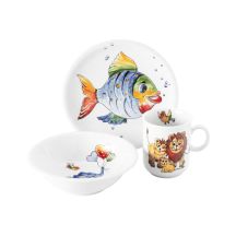 SELTMANN COLORFUL WILDLIFE Zestaw dziecięcy (3 elementy)