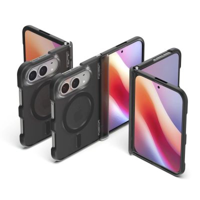 7. Etui Spigen Ultra Hybrid Pro MagSafe na iPhone Duo - czarne