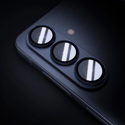 9. Szkło hybrydowe 3mk Lens Protection Pro Black do obiektywu aparatu na Samsung Galaxy S26+