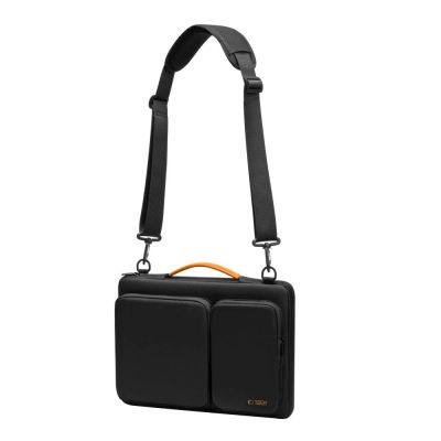 10. Torba Tech-Protect Defender Bag na laptopa 15-16 - czarno-pomarańczowa