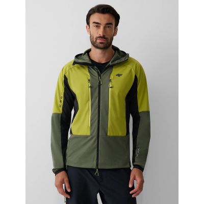 3. Kurtka softshell 4F PRO wiatroodporna membrana 10000 męska 4F 4FRAW26TSOFM702-44S