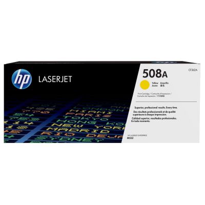 5. TONER CARTRIDGE 508A YELLOW/.
