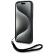 4. Etui Karl Lagerfeld Saffiano Athleisure Stripes Cord na iPhone 15 Pro - czerwone