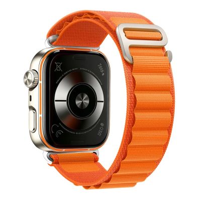 2. Pasek Tech-Protect Nylon Pro na Huawei Watch Fit 3 / 4 / 4 Pro / 5 / 5 Pro - pomarańczowy
