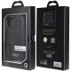 7. Etui Audi Synthetic Leather z MagSafe na iPhone 15 / 14 / 13 - czarne