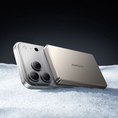 28. Powerbank Joyroom JR-PBM08 Pro 22,5W 10000mAh z ładowaniem bezprzewodowym 2x USB-C - tytanowy
