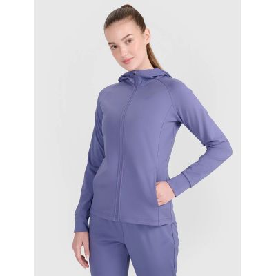 3. Bluza damska treningowa regular szybkoschnąca 4F 4FRSS25TFSWF467-32S