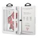9. Etui Guess Flower Desire Red Rose na iPhone X - przezroczyste