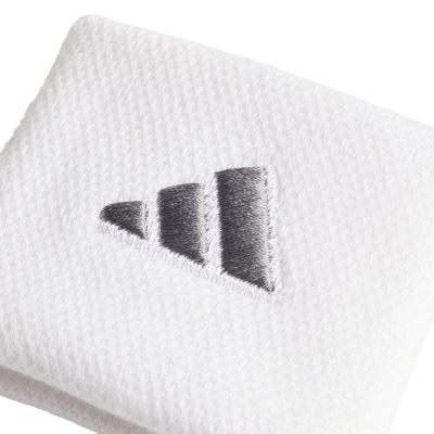 4. Frotka na rękę adidas Tennis Wristband Small 2 szt. biała S KV9218