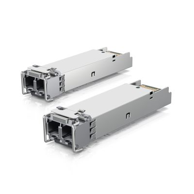 13. Wkładka SFP Ubiquiti 1 Gbps Multi-Mode Optical Module 2-pack