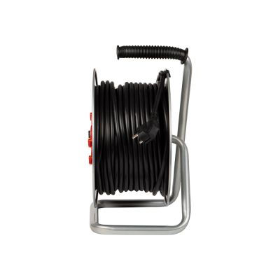 2. Przedłużacz sieciowy PR-61 4-Gniazda z uziemieniem 50m BLOW bęben metalowy (3x2,5mM)