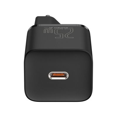 6. Baseus Super Si 1C szybka ładowarka USB Typ C 25W Power Delivery Quick Charge czarny (CCSP020101)