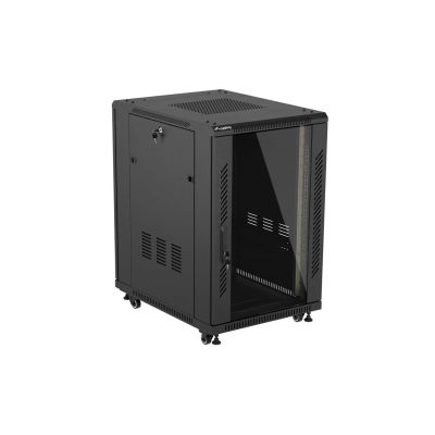 10. LANBERG SZAFA STOJĄCA RACK 19" 18U 600X800 CZARNA