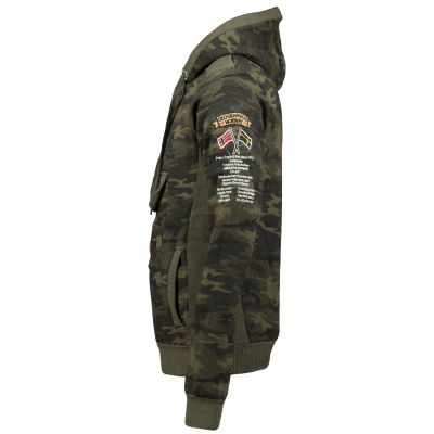 3. Geographical Norway GYMCLASS MEN CAMO 100 (WT1663H/GN/MILITAIRE KAKI)