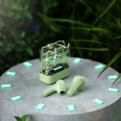 2. Bezprzewodowe słuchwaki TWS Dudao U18Pro Bluetooth 5.3 - zielone
