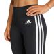 4. Legginsy damskie adidas 3/4 Optime Essentials Workout 3-Stripes czarne KE6062