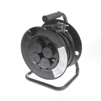 EXTENSION CORD XP03-D 3X1 25M 4P REEL